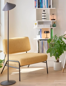 Pina XXL lampada da terra moderna